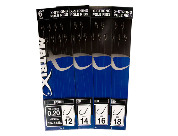 Hameçon monté Matrix X Strong Pole