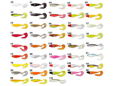 Leurre souple Delalande Sandra 9 cm