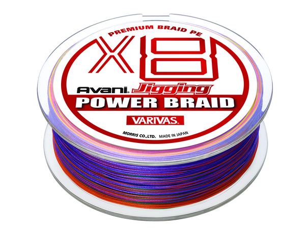 Tresse Varivas Avant Jigging Power Braid X8