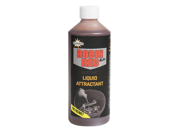 Liquide attractant Dynamite Baits Robin Red 500ml