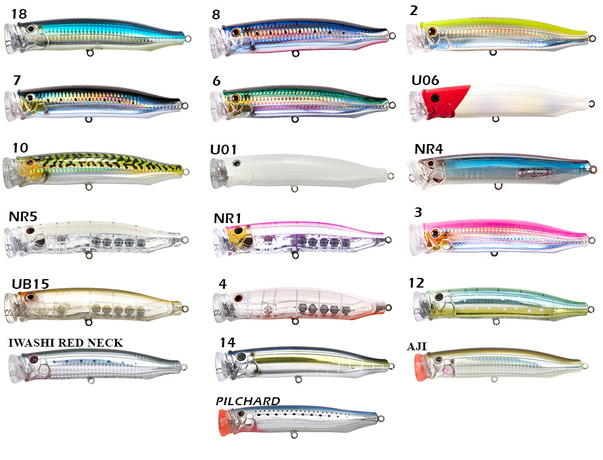 Leurre Tackle House Feed Popper 15cm