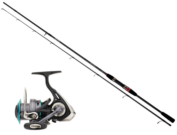 Ensemble spinning Daiwa canne Procaster 802MHF et moulinet Revros 3000A