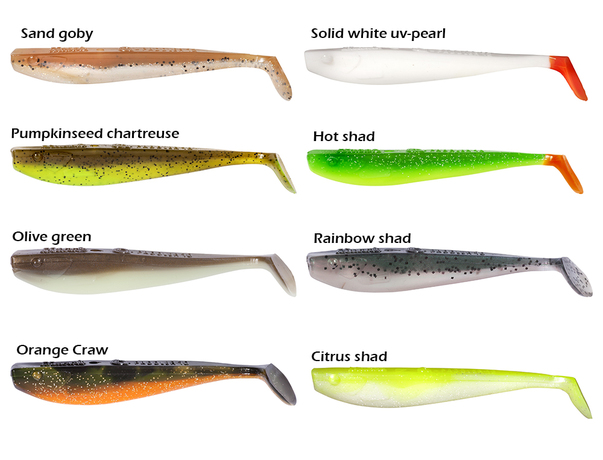 Leurre shad Mann\'s Q-Paddler 8 cm