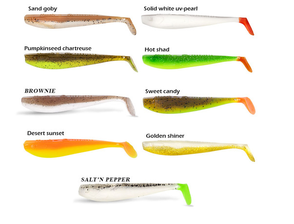 Leurre shad Mann\'s Q-Paddler 10 cm