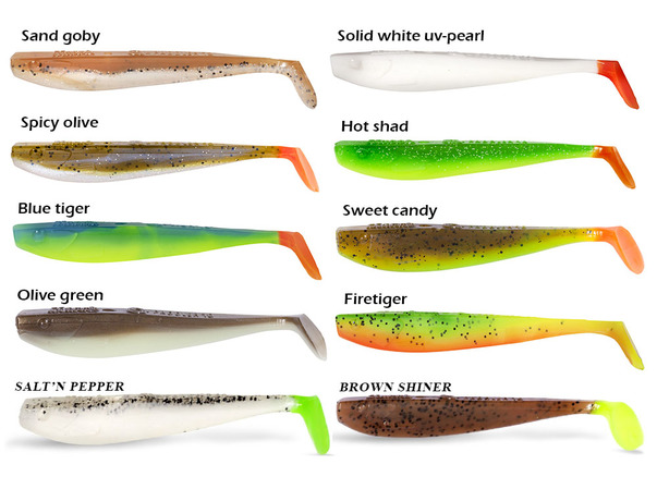 Leurre shad Mann\'s Q-Paddler 12 cm