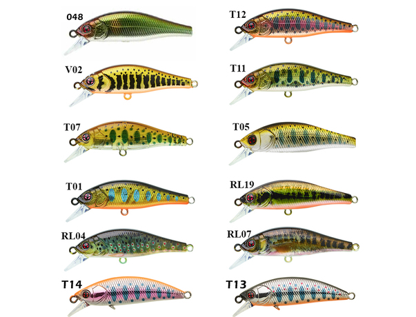 Leurre Sakura Flat Phoxy Minnow HW 50