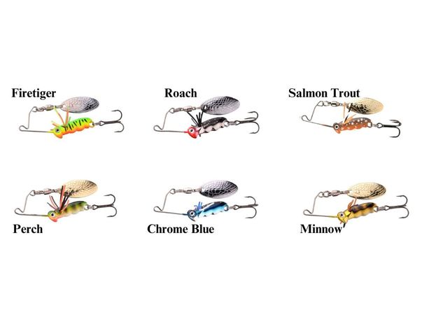 Micro Spinnerbait Spro Larva 4cm hameçon simple