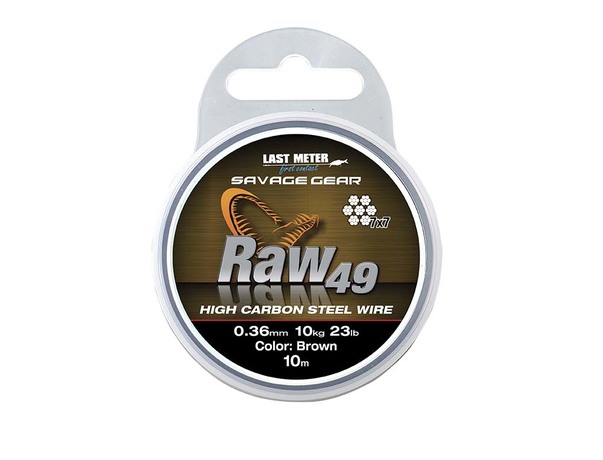 Tresse Savage Gear Acier Raw 49 brins