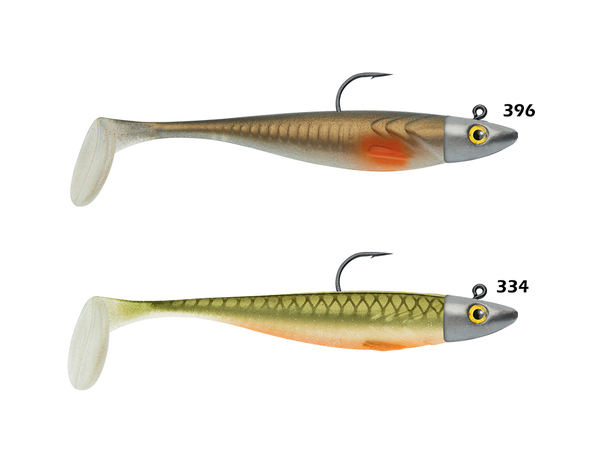 Leurre Delalande Zand Fat Shad monté 10cm 10g