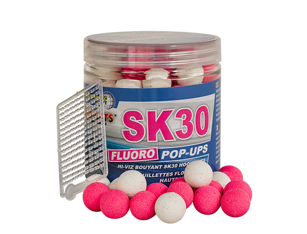 Bouillettes Starbaits PC SK 30 Fluo Pop Up