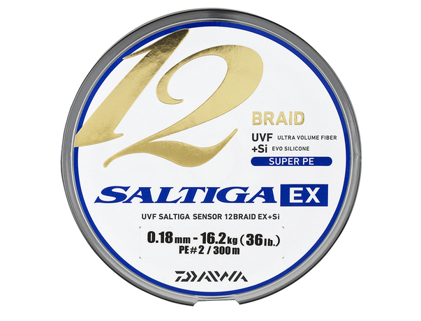 Tresse Daiwa Saltiga 12 brins 600m multicolore