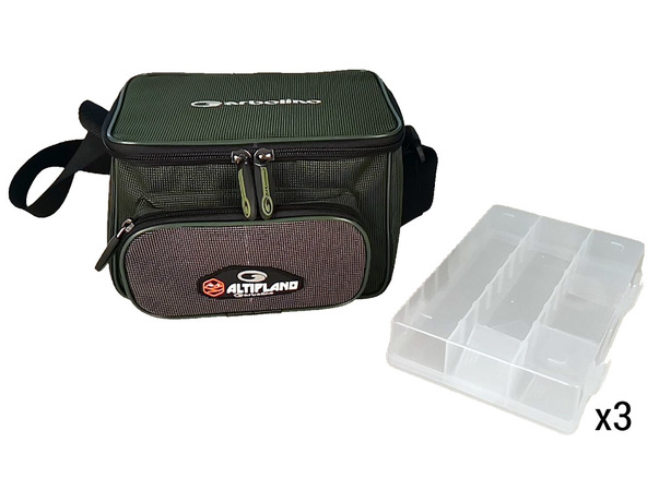 Sac Garbolino + 3 boîtes à leurres