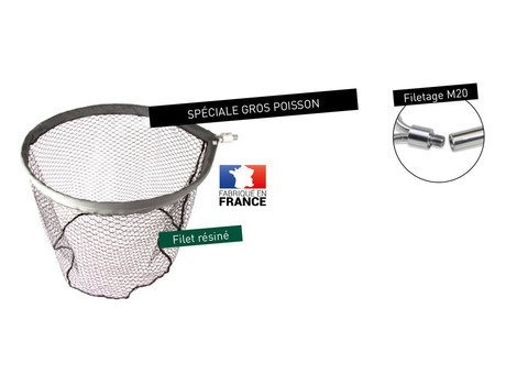 Épuisette gros poisson Amiaud diam 100cm