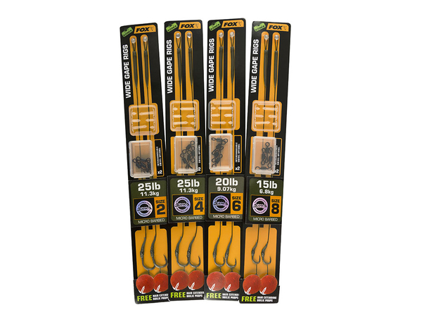 Bas de ligne Fox Edges Wide Gape