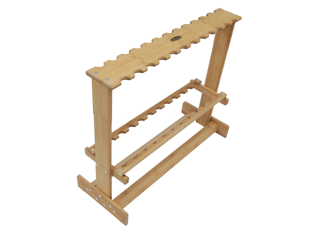 Présentoir 24 cannes Scratch Tackle Bambou