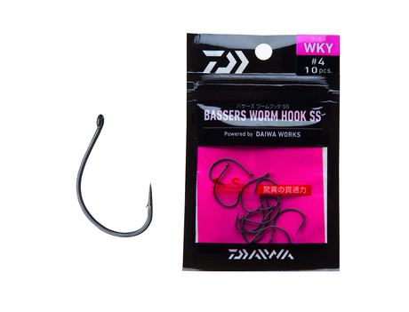 Hameçon Daiwa Bassers Worm Hook WKY 