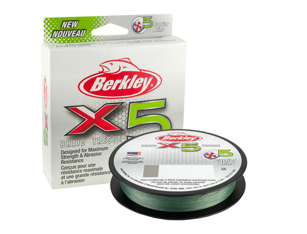 Tresse Berkley X5 Low-vis Green 150m