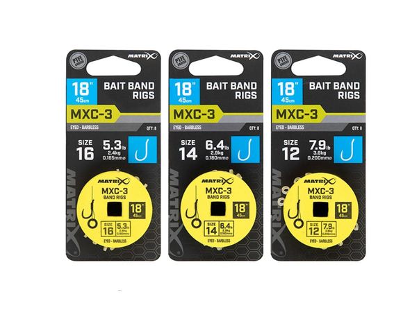 Matrix MXC-3 18” Bait Band Rigs