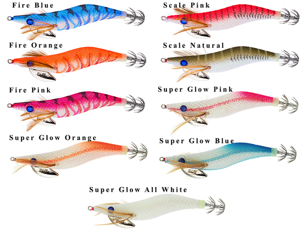 Turlutte Sunset Sunsquid Bad Gambas Plongeante 9,5cm