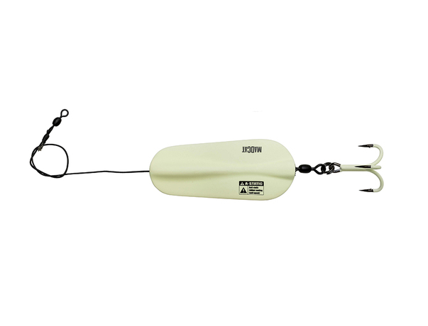 Cuiller Madcat A-Static Inline 125g. Glow in the dark