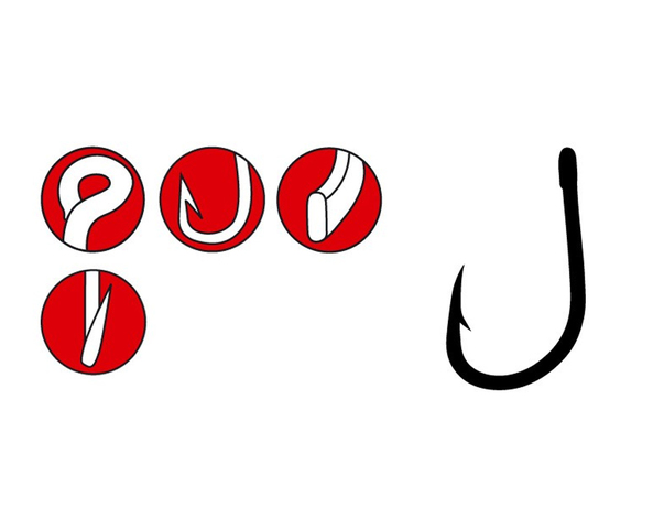 Hameçon Gamakatsu LS-5373F Black