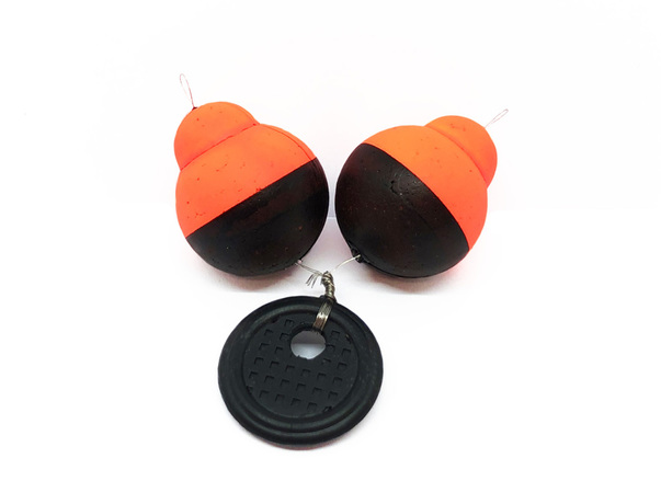 Stop Float LJ Orange (x2)