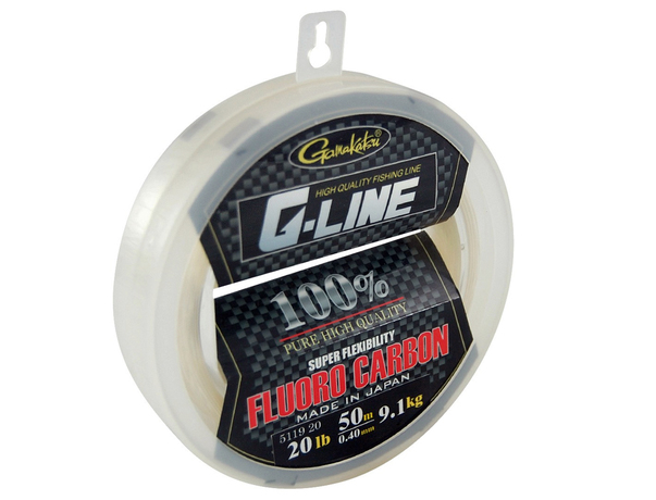 Fluorocarbone Gamakatsu G-Line Big Spool 50m