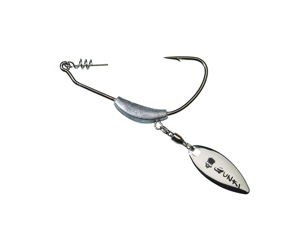 Hameçon Gunki Texan Lesté Flash