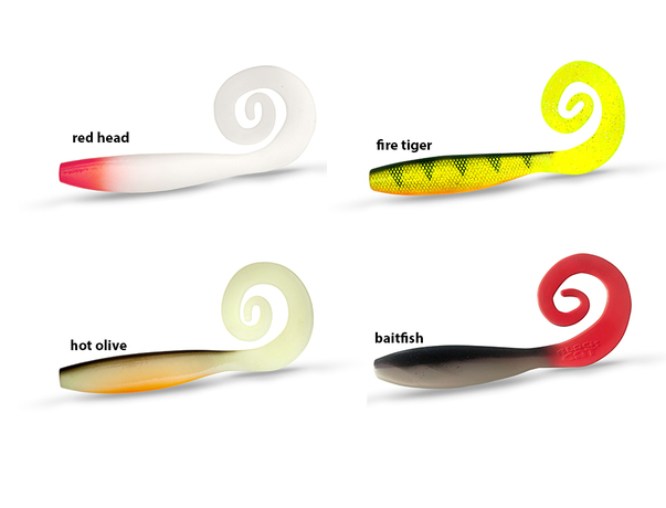 Leurre Black Cat Twister 20cm