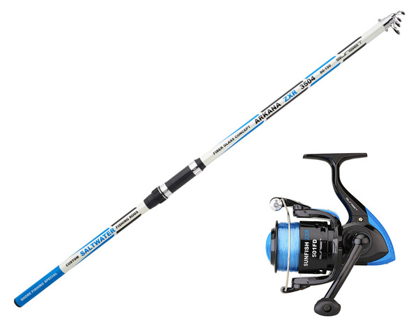 Ensemble Sunset canne Arkana ZXR + Sunfish ZXR