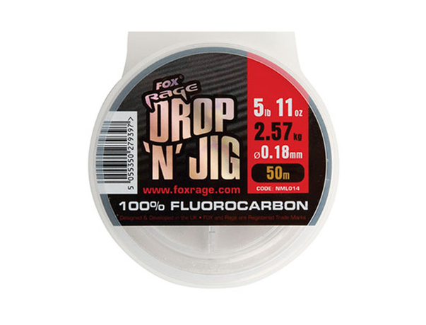 Fluorocarbone Fox Rage Drop\'n Jig 50m