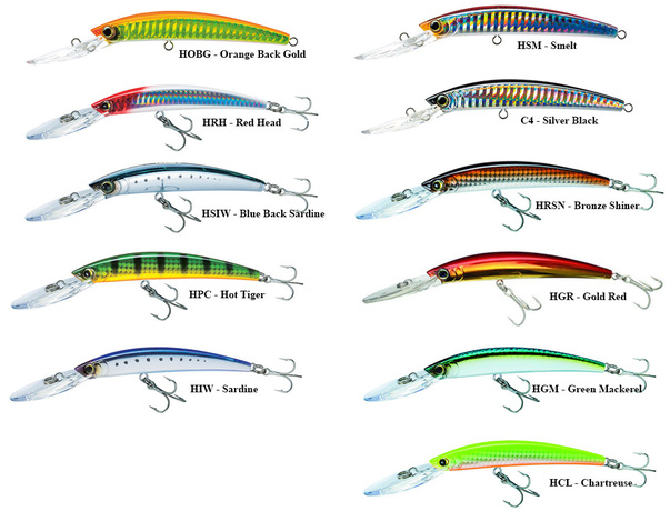 Leurre Yo-Zuri Crystal Minnow DD 90 mm