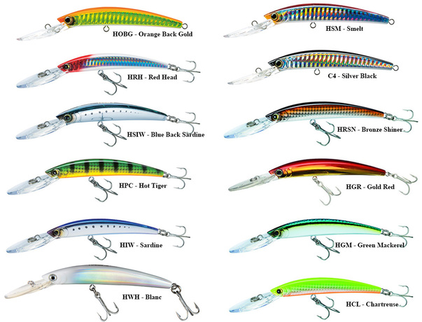 Leurre Yo-Zuri Crystal Minnow DD 110 mm