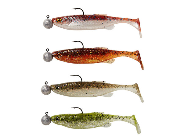 Leurre Savage Gear Fat Minnow T-Tail RTD Clearwater