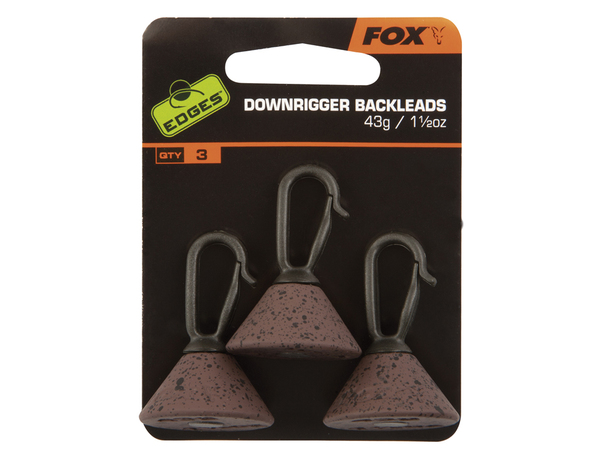Back leads Fox Edges Downrigger 43g.