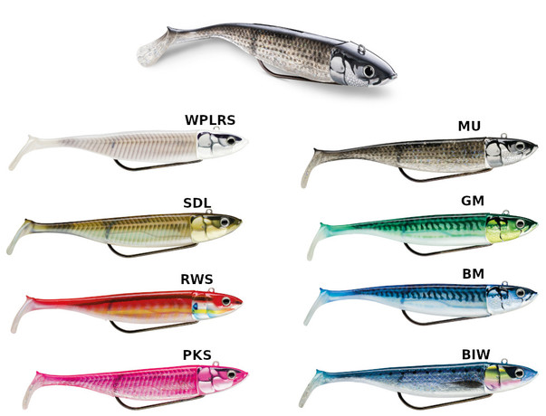 Leurre Souple Arme Storm 360GT Coastal Biscay Shad 14 cm