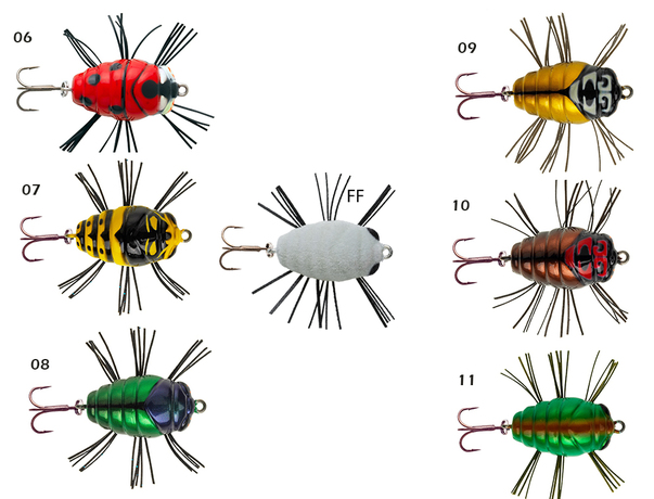 Leurre Insectes Flottants Sakura Notobug 22F