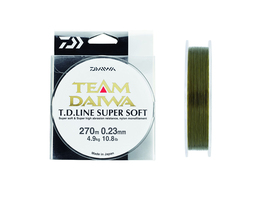 Nylon Team Daiwa Line Super Soft Vert mousse 135m