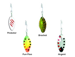 Cuiller Suissex Vrille N°2 - N°3