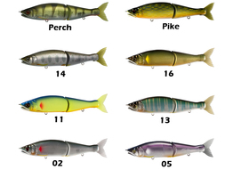 Leurre Gan Craft Jointed Claw 178 SS