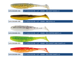 Leurre Sakura Slit Shad Evo 3.3\'\'