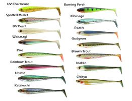 Leurre Souple Daiwa Duck Fin Shad x7 9cm