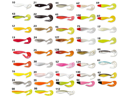 Leurre souple Delalande Sandra 9 cm