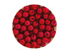 Perles rondes Daiwa rouge nacré