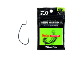 Hameçon Daiwa Bassers Worm Hook WOS