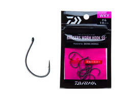 Hameçon Daiwa Bassers Worm Hook WKY 