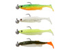 Leurre Savage Gear Fat Minnow T-Tail RTD Darkwater