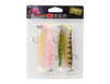 Blister Fox Rage de 4 leurres montés Zander Pro Shad